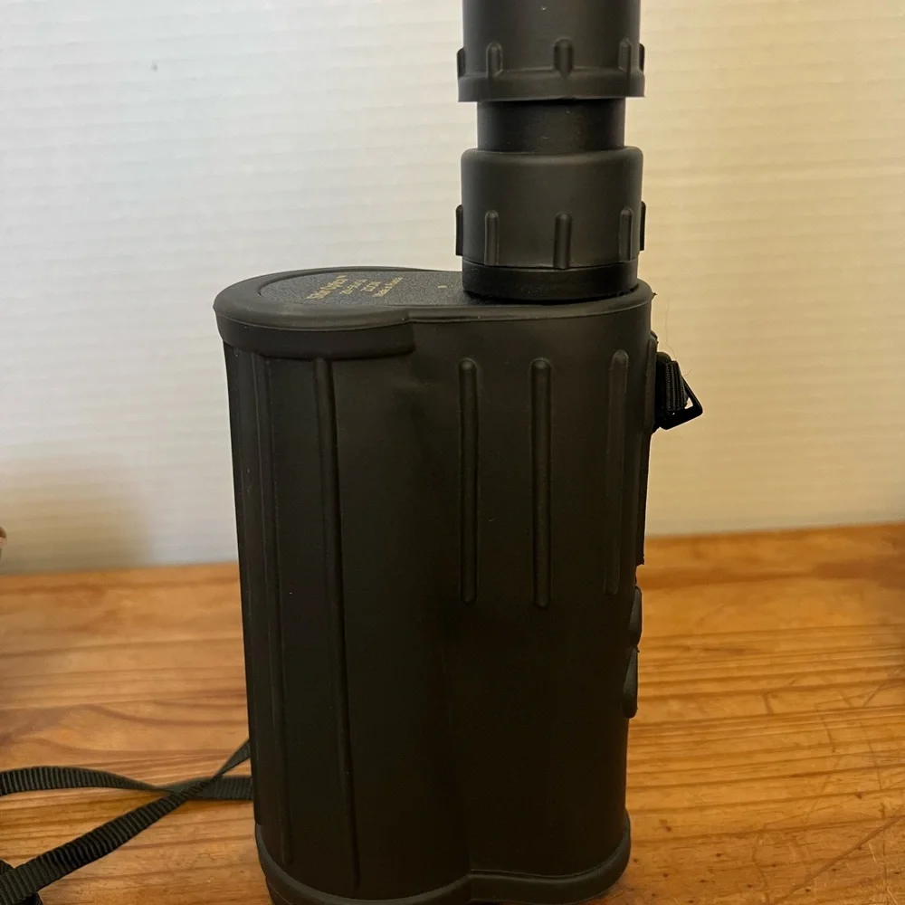 High-Performance Black Binoculars with Strap